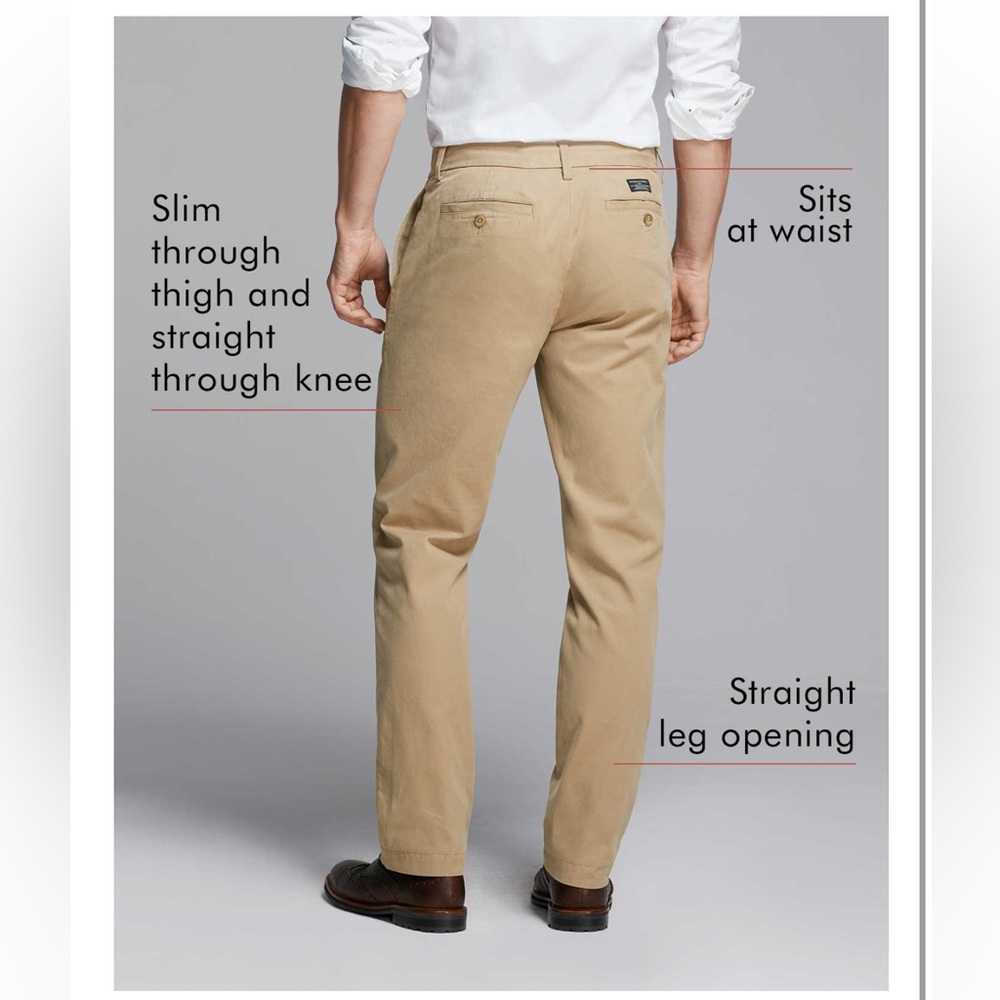 SOLD Banana Republic Chino Charcoal Emerson Pant 31x32 - Picture 7 of 7